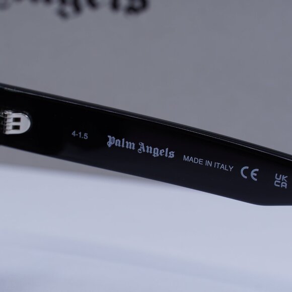 Palm Angels PERI101 WESTPORT 1007 Cat Eye Sunglasses - Black/Dark Grey - Picture 6 of 9